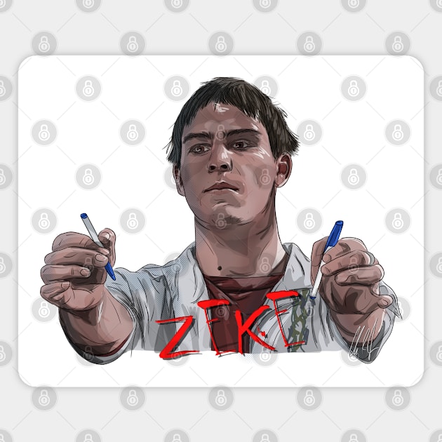 The Faculty: Zeke Magnet by 51Deesigns